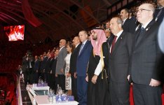 President Ilham Aliyev, First Lady Mehriban Aliyeva attend opening ceremony of 5th Islamic Solidarity Games in Konya (PHOTO)