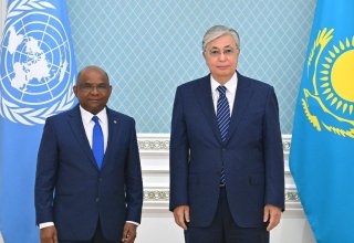 Президент Казахстана встретился с Председателем Генассамблеи ООН
