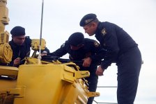 Azerbaijani servicemen continue preparations for "Tank Biathlon" contest (PHOTO)