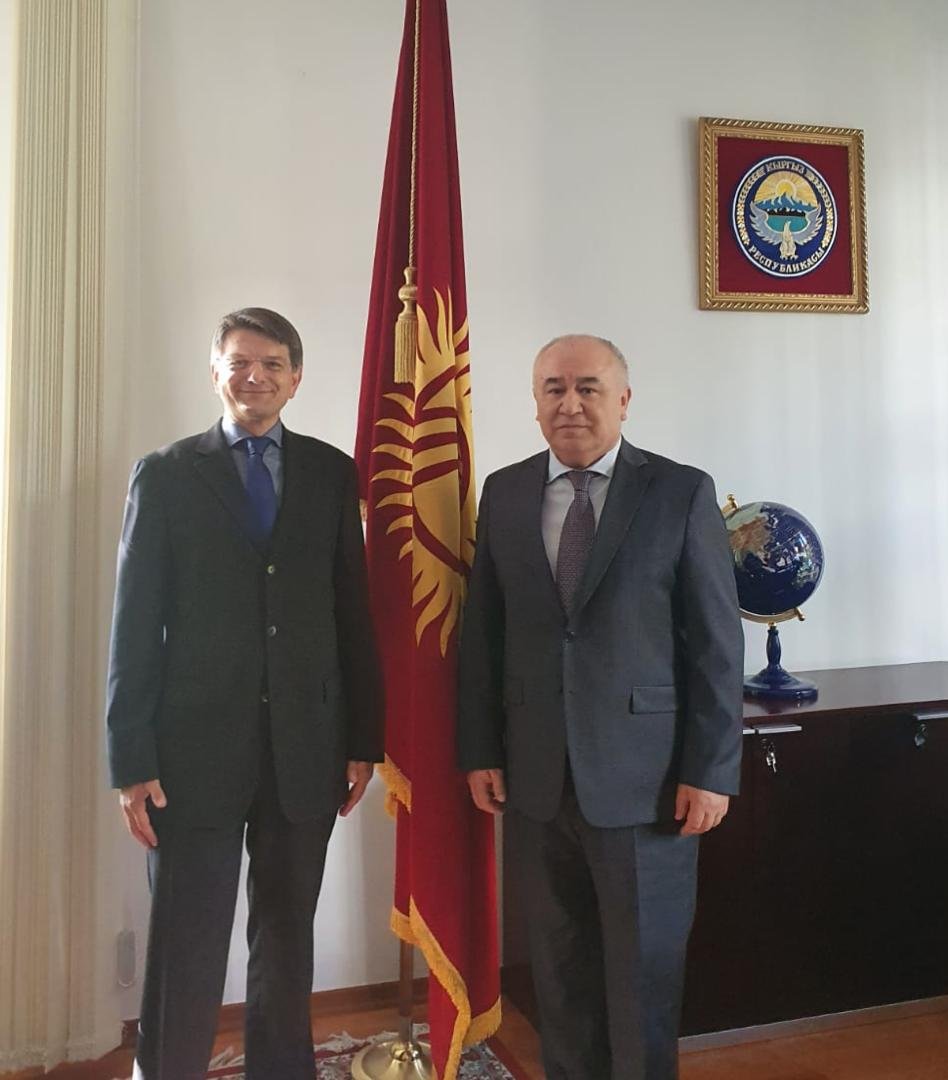 Текебаев попросил Германию упростить выдачу виз кыргызстанцам
