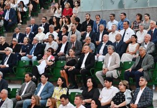 Президент Ильхам Алиев и Первая леди Мехрибан Алиева приняли участие в вечере памяти, посвященном 80-летнему юбилею Муслима Магомаева (ФОТО)