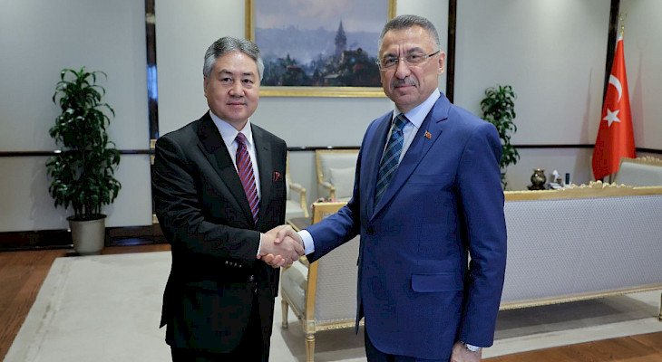 Глава МИД Кыргызстана встретился с вице-президентом Турции