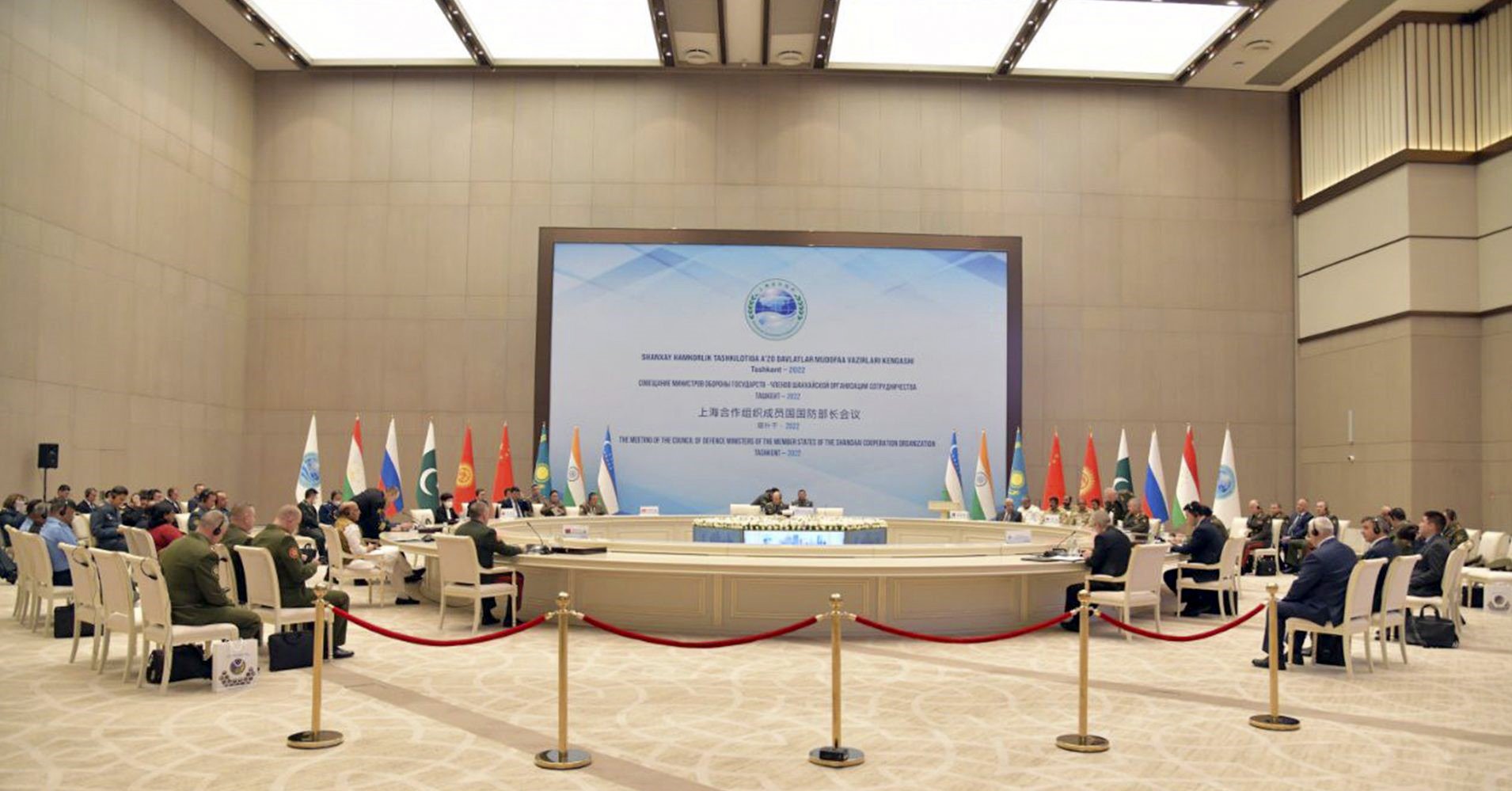 Өзбекстанда ШКУга мүчө мамлекеттердин коргоо министрлеринин кеңешмеси өттү