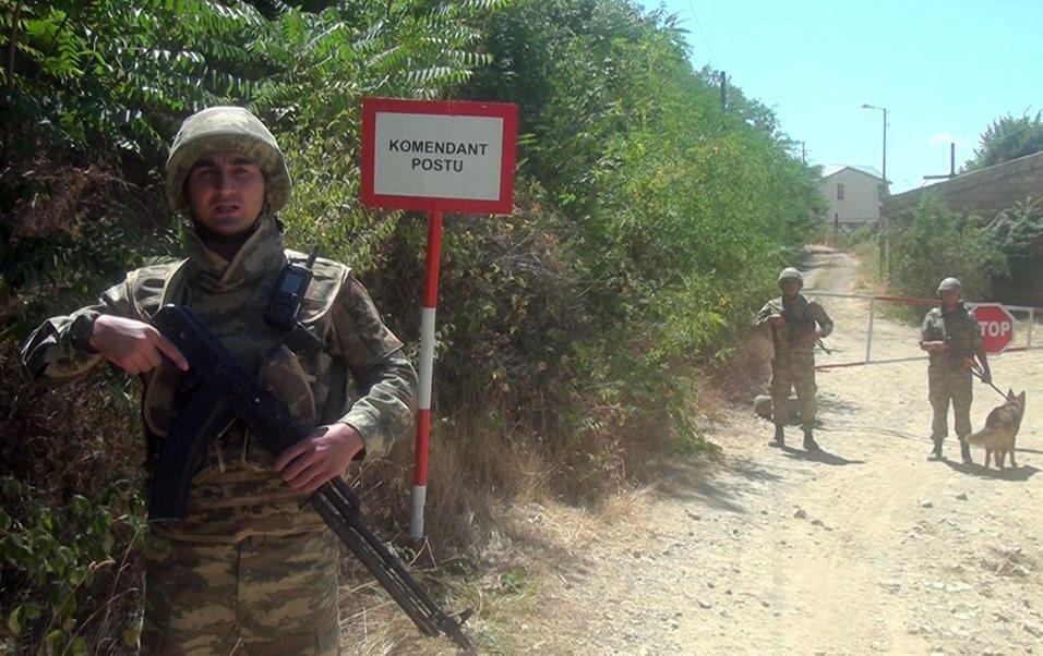 The service activities of the military police are organized in Lachin city, Zabukh and Sus villages (VIDEO)