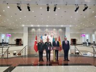 Azerbaijani defense minister visits Turkish National Defense University (PHOTO)