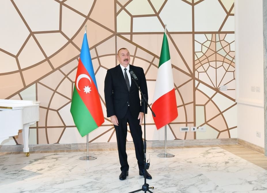 Italy-Azerbaijan University will become center of Italian-Azerbaijani friendship - President Ilham Aliyev