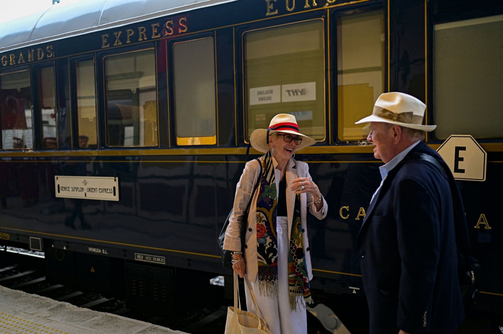 Orient Express in Istanbul after three-year hiatus