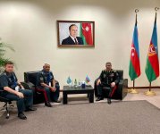 Azerbaijani defense minister meets with Kazakh deputy minister of defense (PHOTO)