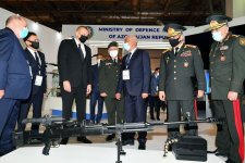 President Ilham Aliyev views 4th “ADEX” and 13th “Securex Caspian” exhibitions (PHOTO)