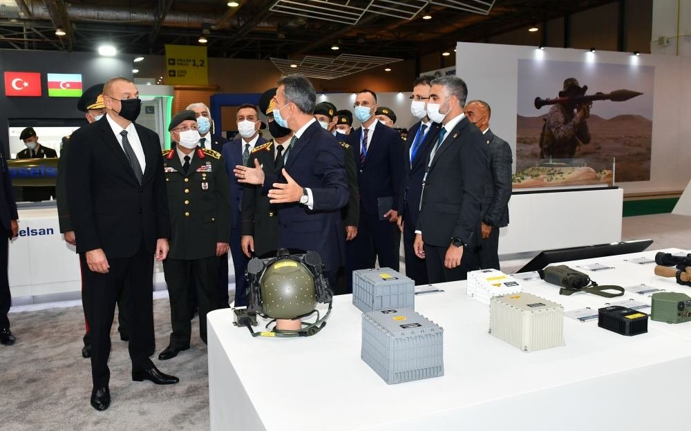 President Ilham Aliyev views 4th “ADEX” and 13th “Securex Caspian” exhibitions (PHOTO)