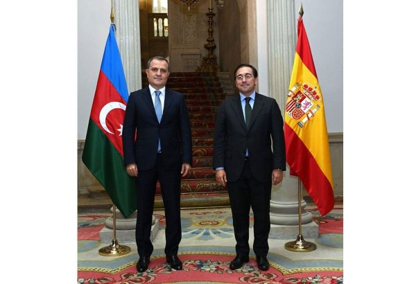 Началась встреча глав МИД Азербайджана и Испании