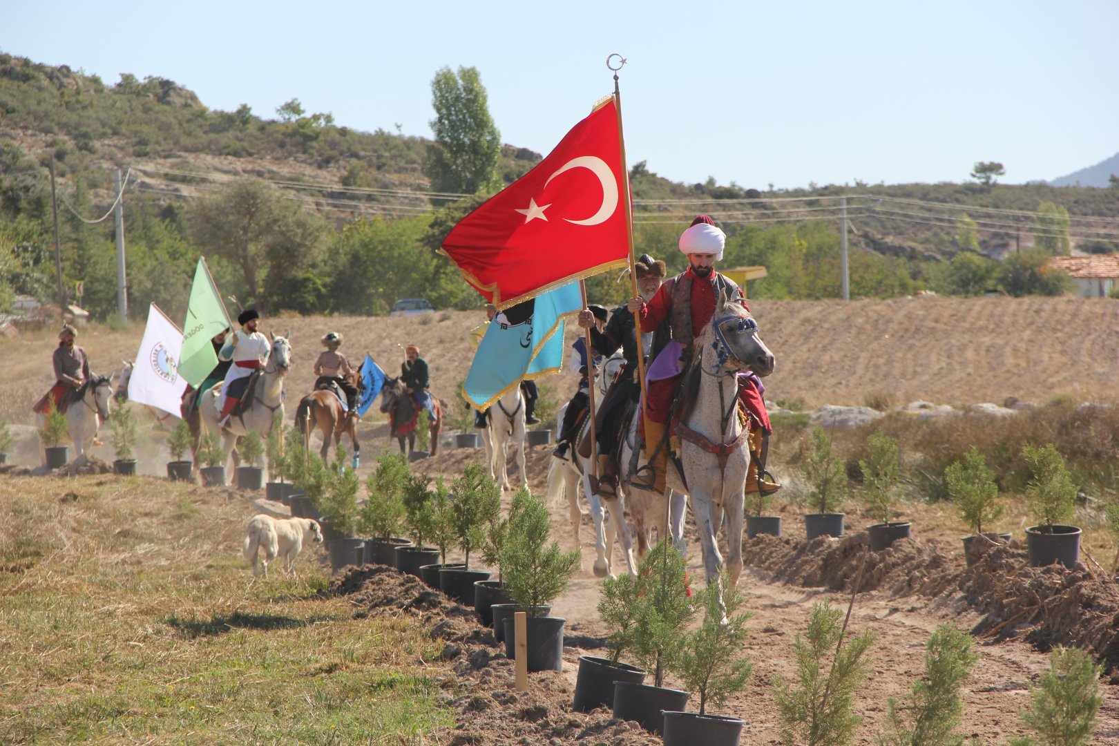 Atlı Okçuluk Türkiye Şampiyonası yarı final yarışları Afyonkarahisar’da başladı