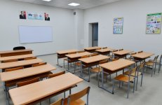 President Ilham Aliyev views conditions created at newly-built school No2 in Saray settlement (PHOTO)