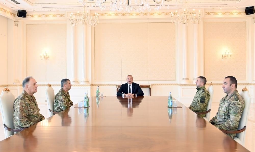 President, Supreme Commander-in-Chief Ilham Aliyev holds operational meeting with Armed Forces leadership