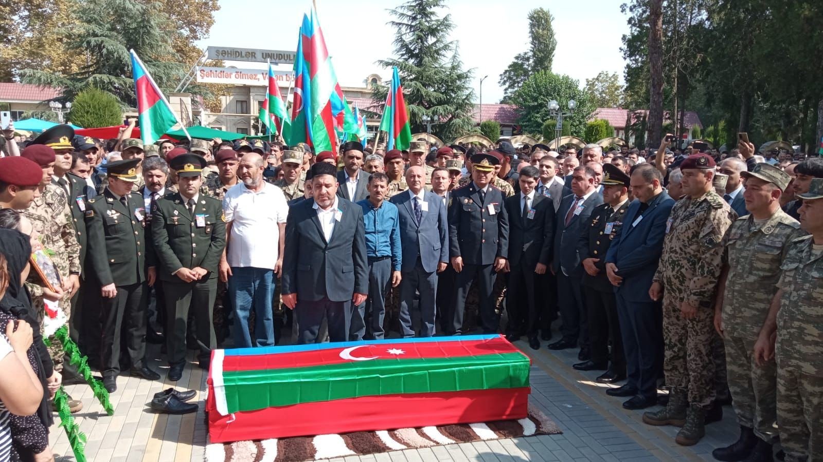 Azerbaijani martyr buried in Aghjabadi (PHOTO)