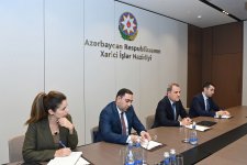 Azerbaijan's FM meets EU Special Representative for South Caucasus (PHOTO)