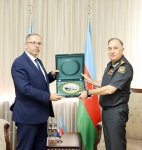 Chief of General Staff of Azerbaijani army meets with Rector of Turkish National Defense University (PHOTO)