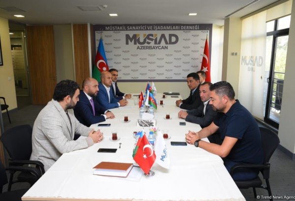 В MÜSİAD обсудили развитие азербайджано-узбекско-турецких экономических связей (ФОТО)