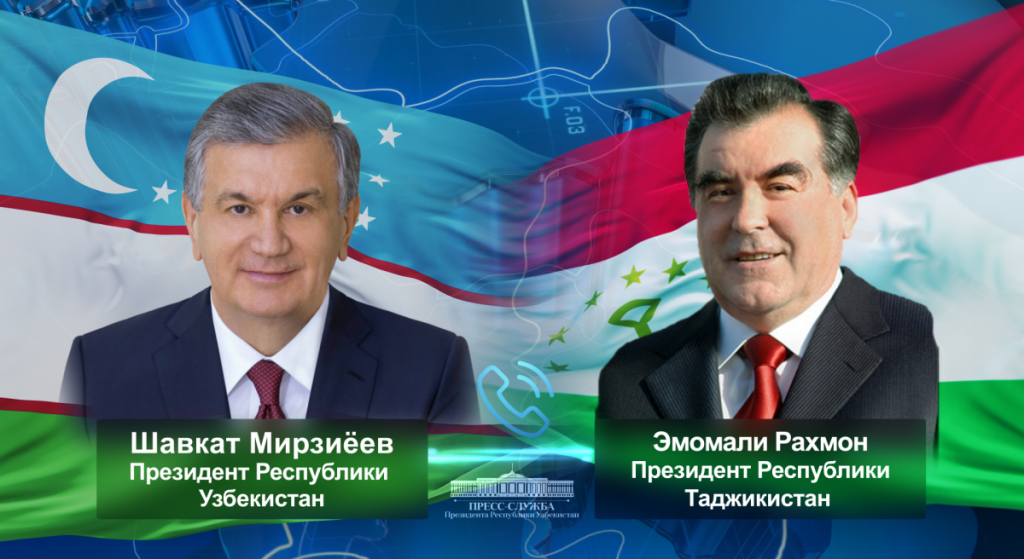 Uzbekistan, Tajikistan Presidents discuss current issues of bilateral and regional agenda