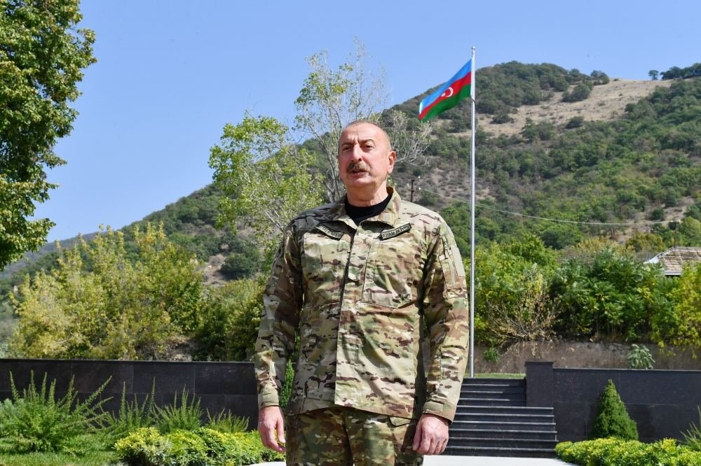 If Armenia wants to accuse us of entering their territory, there is no basis for that - President of Azerbaijan Ilham Aliyev