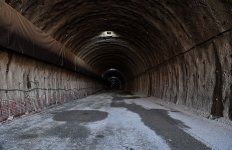Prezident İlham Əliyev Kəlbəcər-Laçın avtomobil yolunda yeni inşa edilən tunellə tanış olub (FOTO)