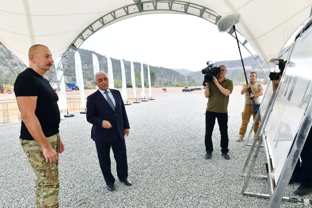 President Ilham Aliyev attends groundbreaking ceremony of “Lachin” Junction Substation (PHOTO/VIDEO)