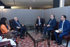 Azerbaijani FM meets with High Representative of United Nations Alliance of Civilizations (PHOTO)