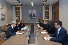 Azerbaijani FM, advisor in Office of French President review situation in S.Caucasus (PHOTO)