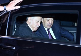 Завершился рабочий визит президента Садыра Жапарова в Турцию