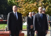 Official welcome ceremony held for President Ilham Aliyev in Sofia (PHOTO)