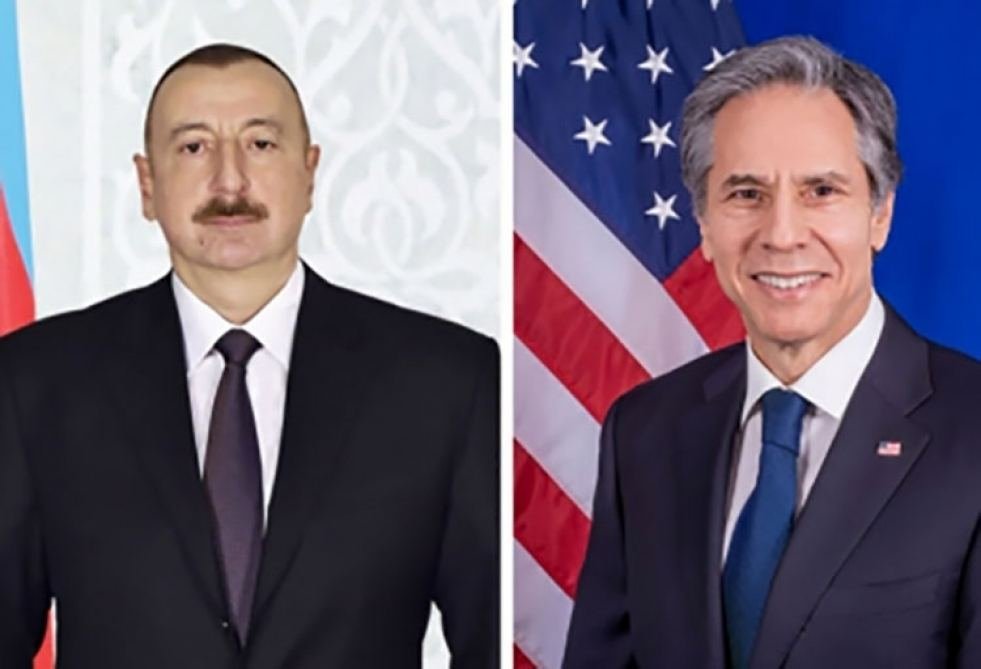 US Secretary of State makes phone call to President Ilham Aliyev