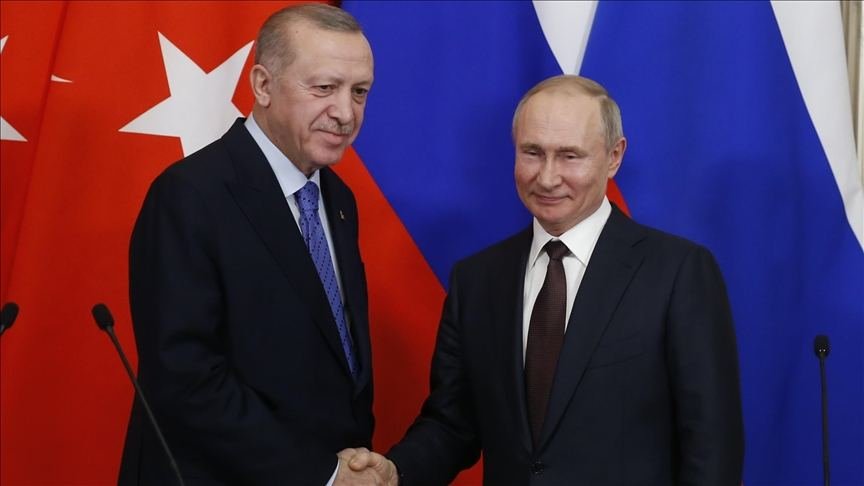 President Erdogan, President Putin discuss implementation of grain deal