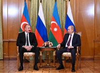 Meeting between President Ilham Aliyev and President Vladimir Putin starts in Sochi (PHOTO/VIDEO)