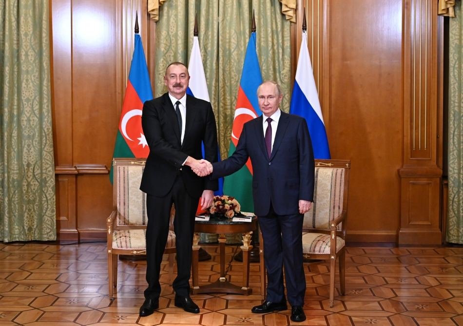 President of Russia Vladimir Putin makes phone call to President Ilham Aliyev