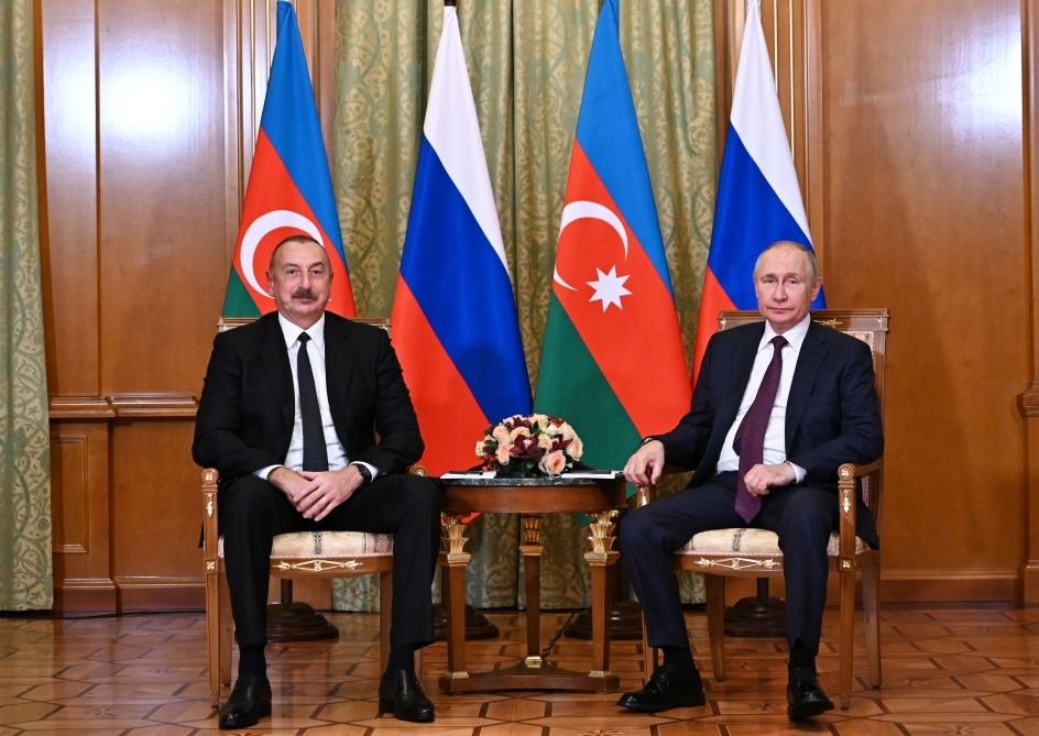 Meeting between President Ilham Aliyev and President Vladimir Putin starts in Sochi (PHOTO/VIDEO)
