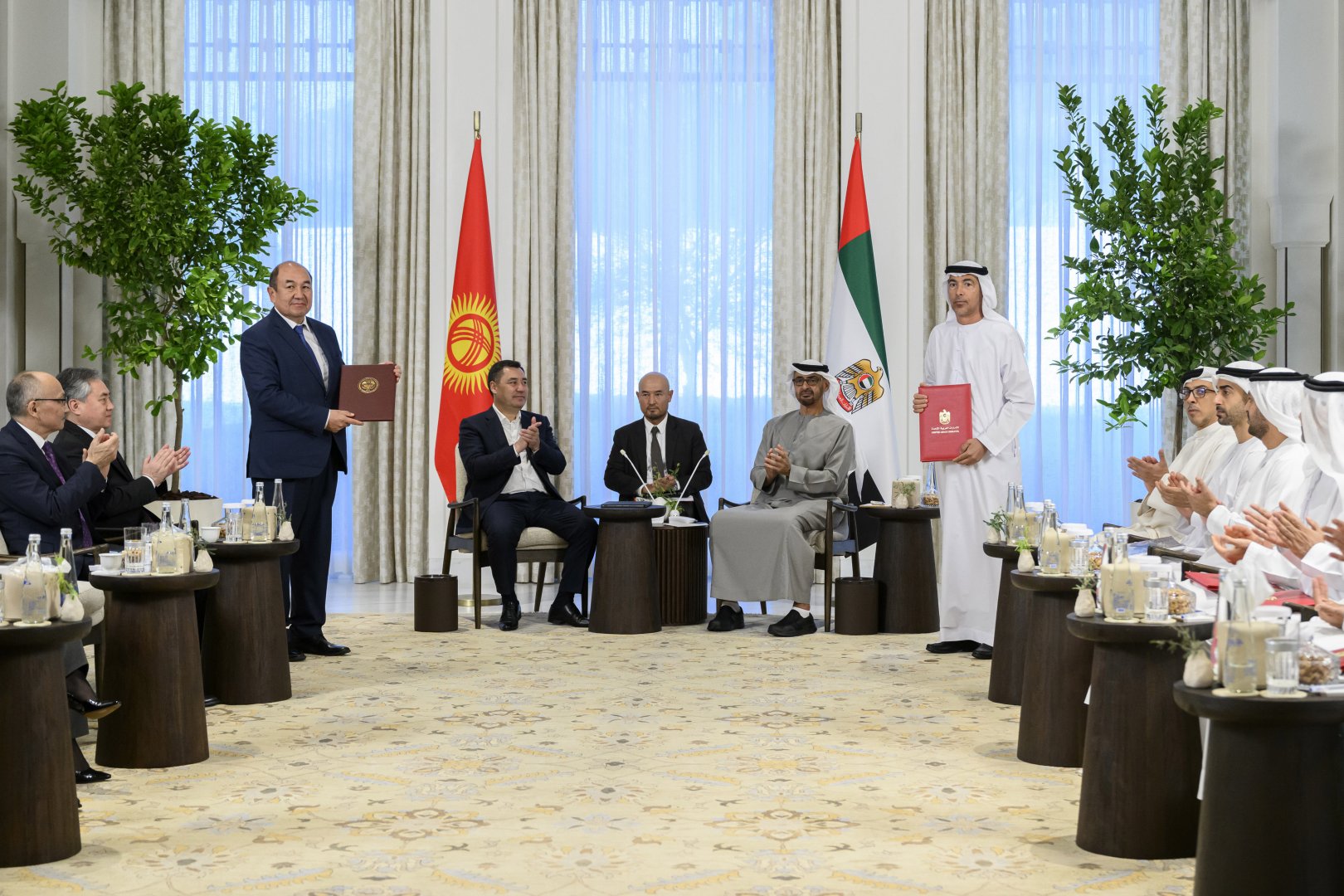 Kyrgyzstan, UAE sign number of bilateral documents following high-level talks in Abu Dhabi