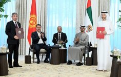 Kyrgyzstan, UAE sign number of bilateral documents following high-level talks in Abu Dhabi
