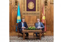 The Kazakh Foreign Minister made the first visit to Northern Macedonia in the history of bilateral relations