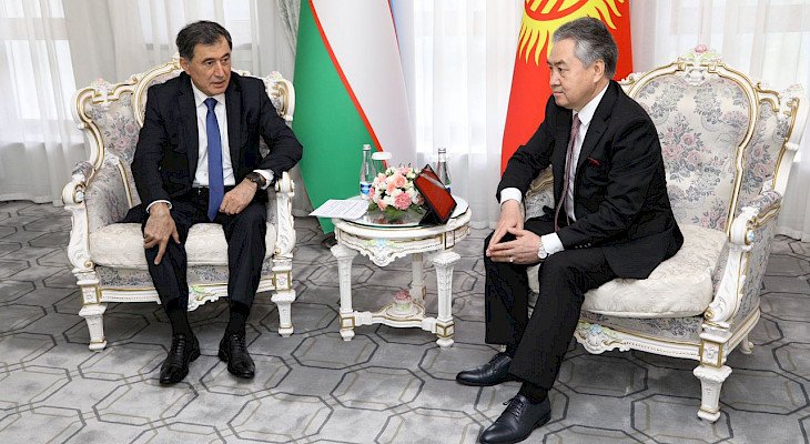 Uzbek FM arrives in Bishkek for official visit