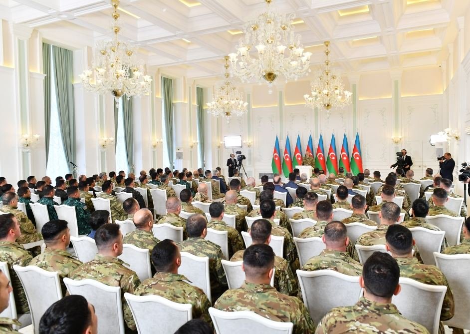 President Ilham Aliyev, First Lady Mehriban Aliyeva attend event organized on occasion of Victory Day in Shusha (PHOTO)