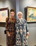 First Lady of Azerbaijan Mehriban Aliyeva viewed "Colors of Uzbekistan" exhibition in Samarkand (PHOTO/VIDEO)