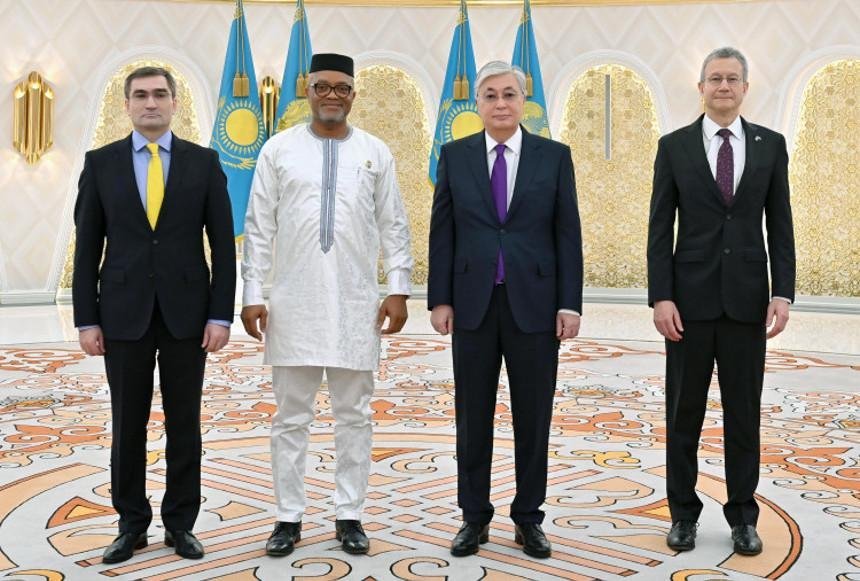 President Tokayev receives credentials from foreign diplomats