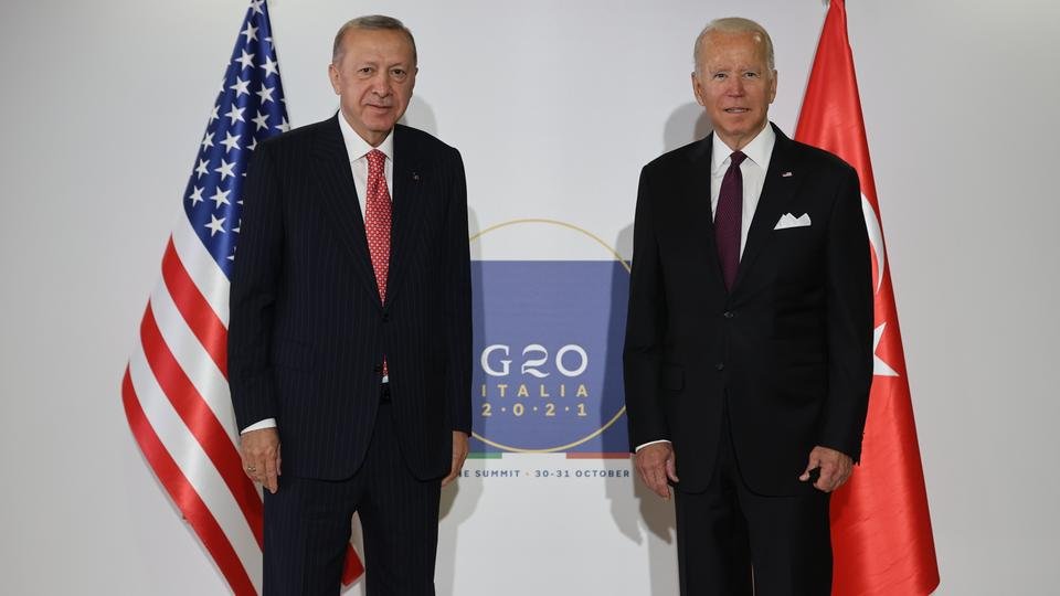 Erdogan, Biden meet on sidelines of G-20 summit
