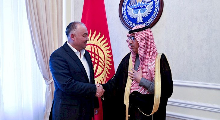 Kyrgyz Parliament speaker receives ambassador of Saudi Arabia