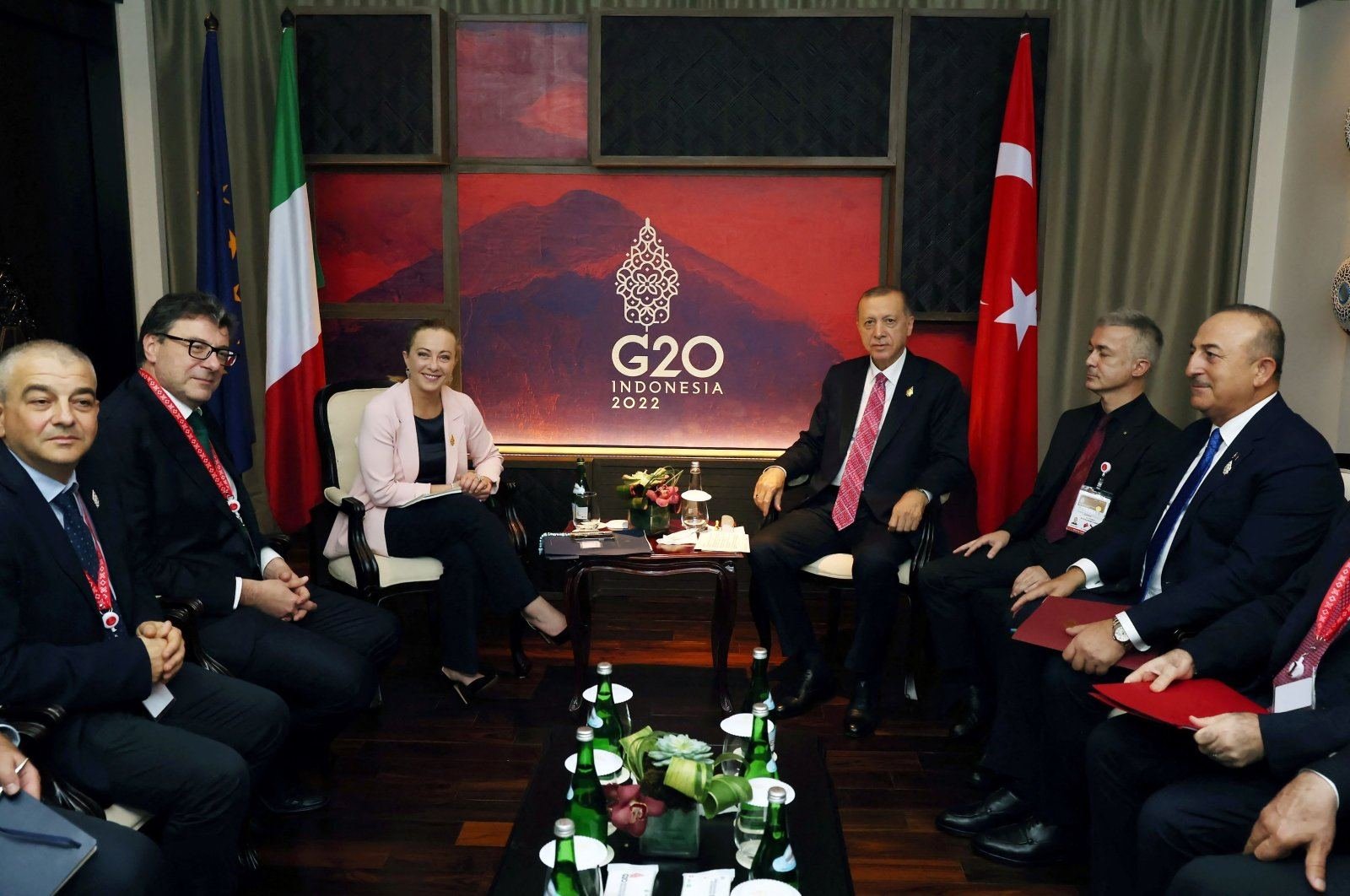Erdogan, Meloni highlight Türkiye-Italy ties in meeting