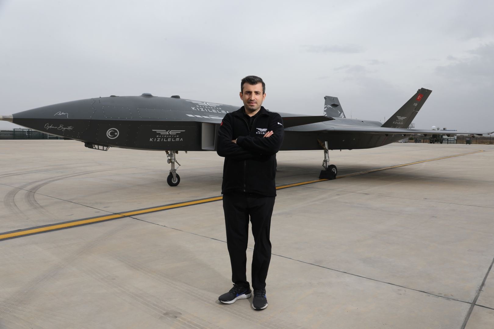 Trials of first Turkish unmanned fighter aircraft successfully completes
