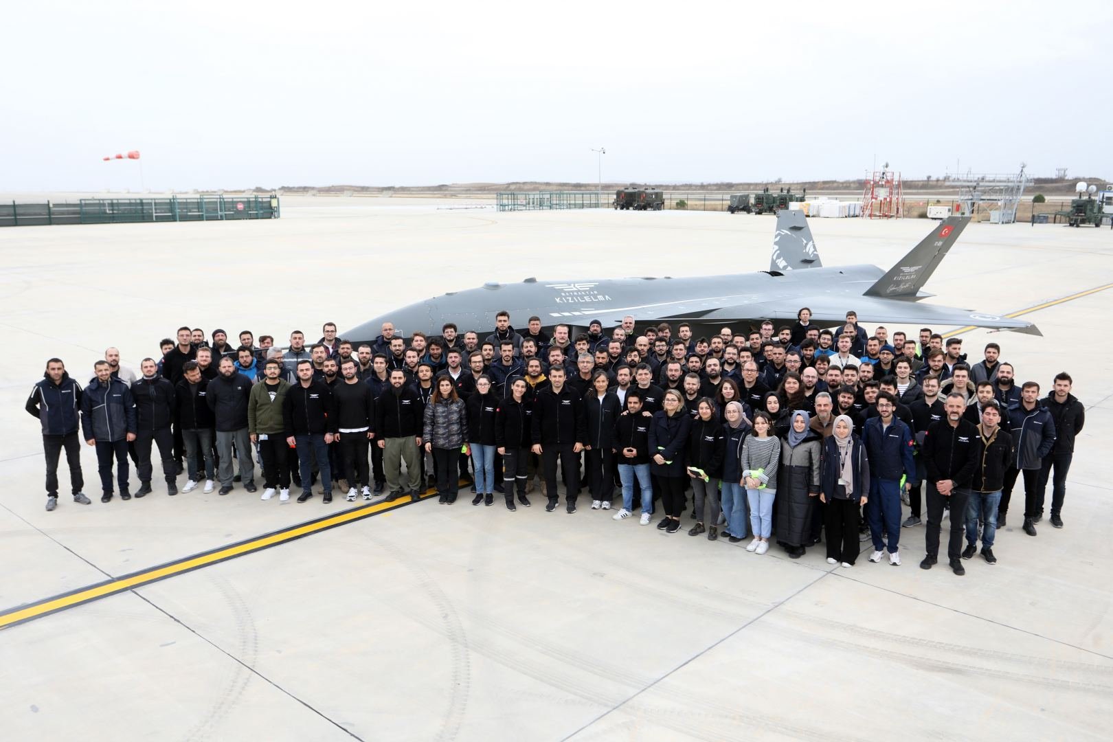 Trials of first Turkish unmanned fighter aircraft successfully completes