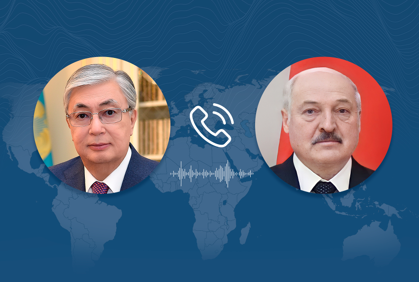 Tokayev receives congratulations from Alexander Lukashenko on reelection