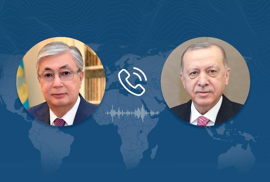 Recep Tayyip Erdogan congratulates Tokayev on victory in presidential elections