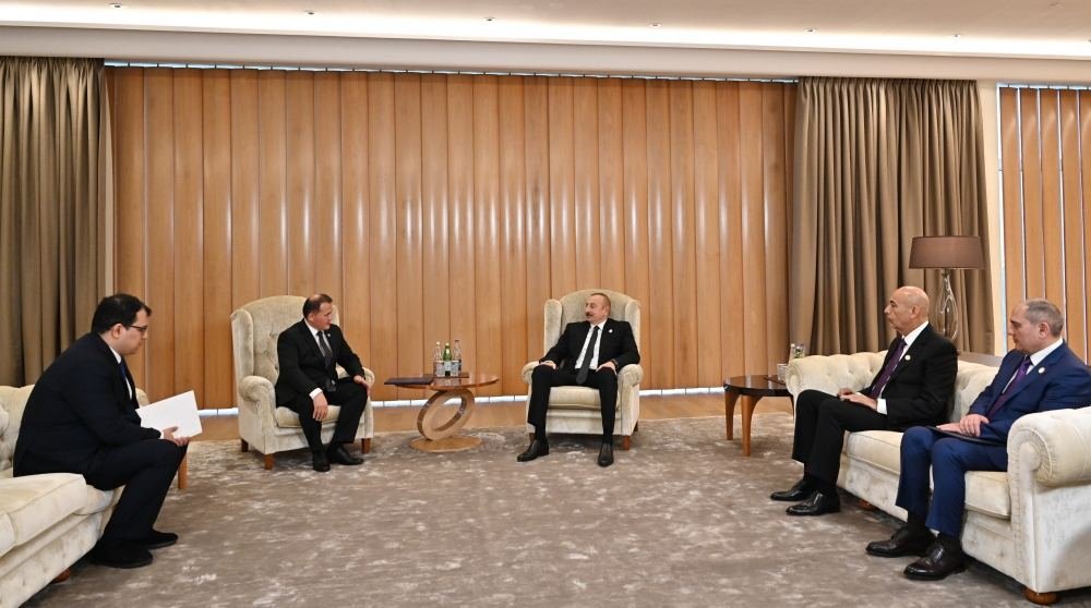 President Ilham Aliyev receives chairman of Executive Committee of Uzbekistan's Liberal Democratic Party